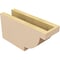 Ekena Millwork 4in. W x 6in. H x 12in. L Alpine Woodgrain TimberThane Rafter Tail, Primed Tan RFTUR04X06X12ALPRCPR - alternate 3